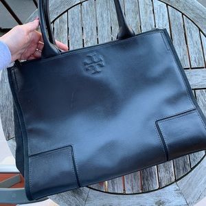 Tory Burch tote bag black great shape